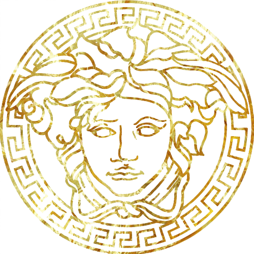 Gold Versace Logo