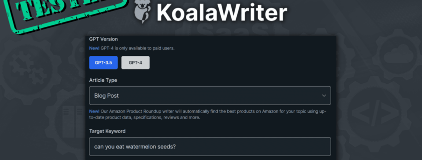 Koalawriter review