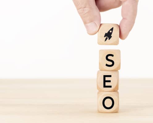 SEO or search engine optimization concept