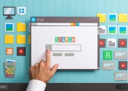 Search engine home page
